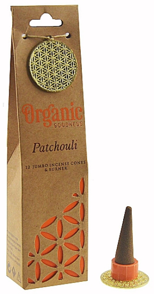 Räucherkegel Organic Patchouli